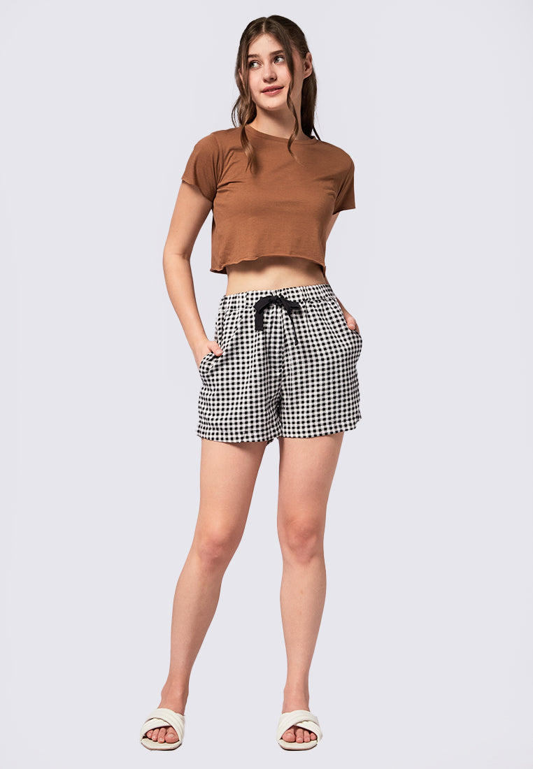 Printed Lounge Short Pants
