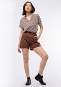 Short Pants with Elastic Waistband