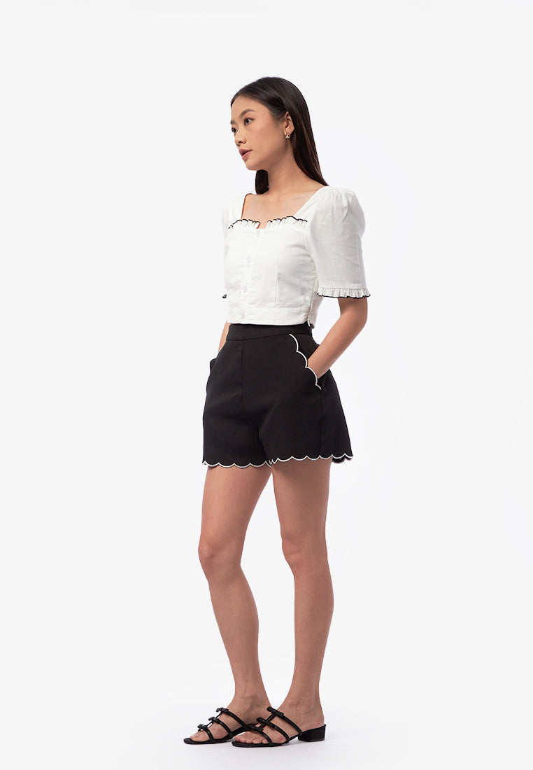 Lettuce Edge Trim Shorts