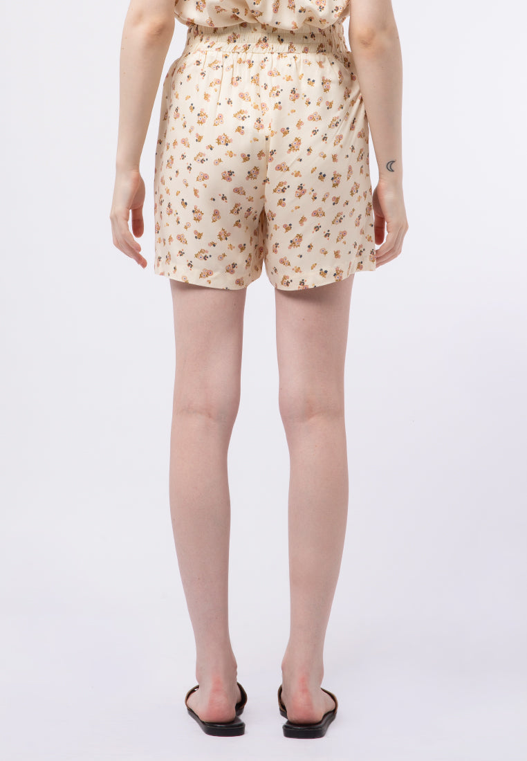Floral Print Short Pants