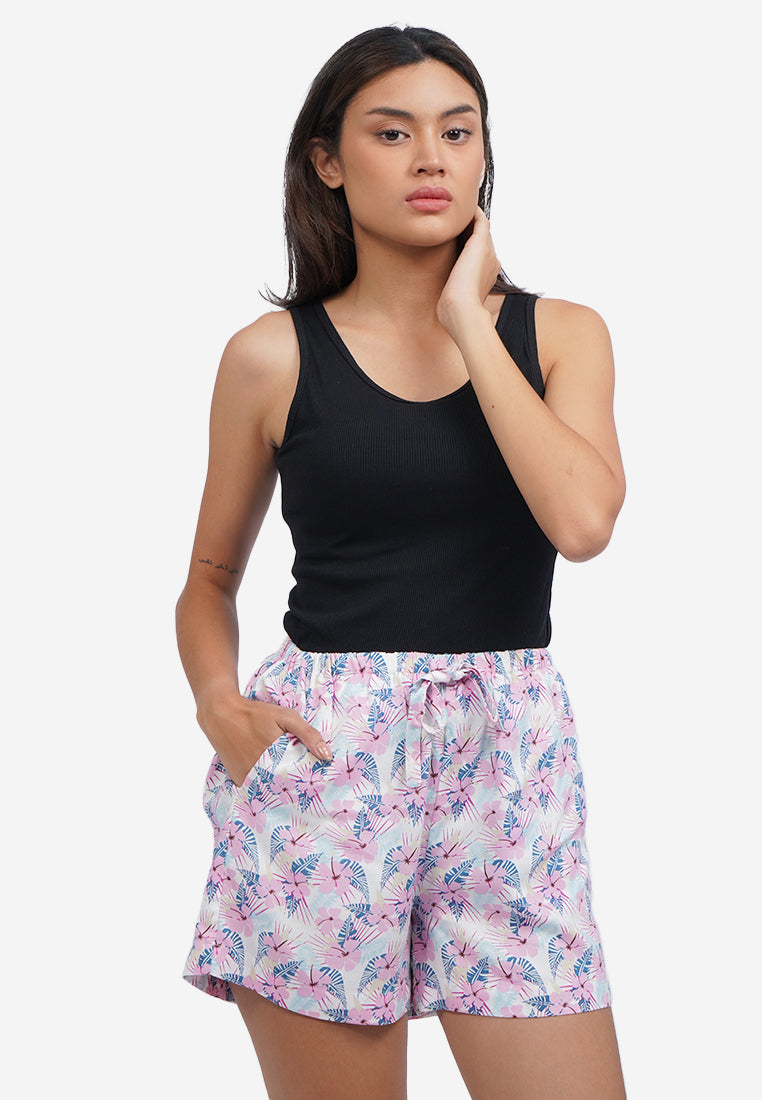 Printed Short Pajama Pants