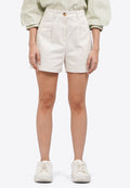 Regular Fit Short Pants Off White