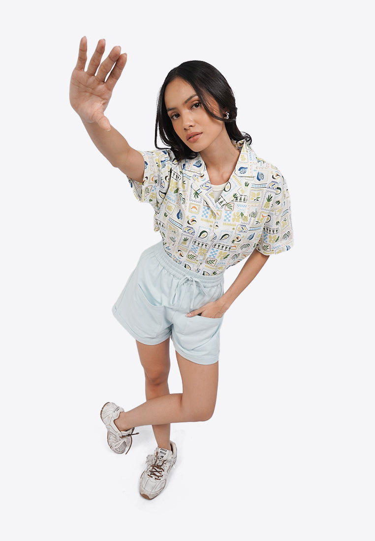 Rami Shorts with Front Pocket L.Blue