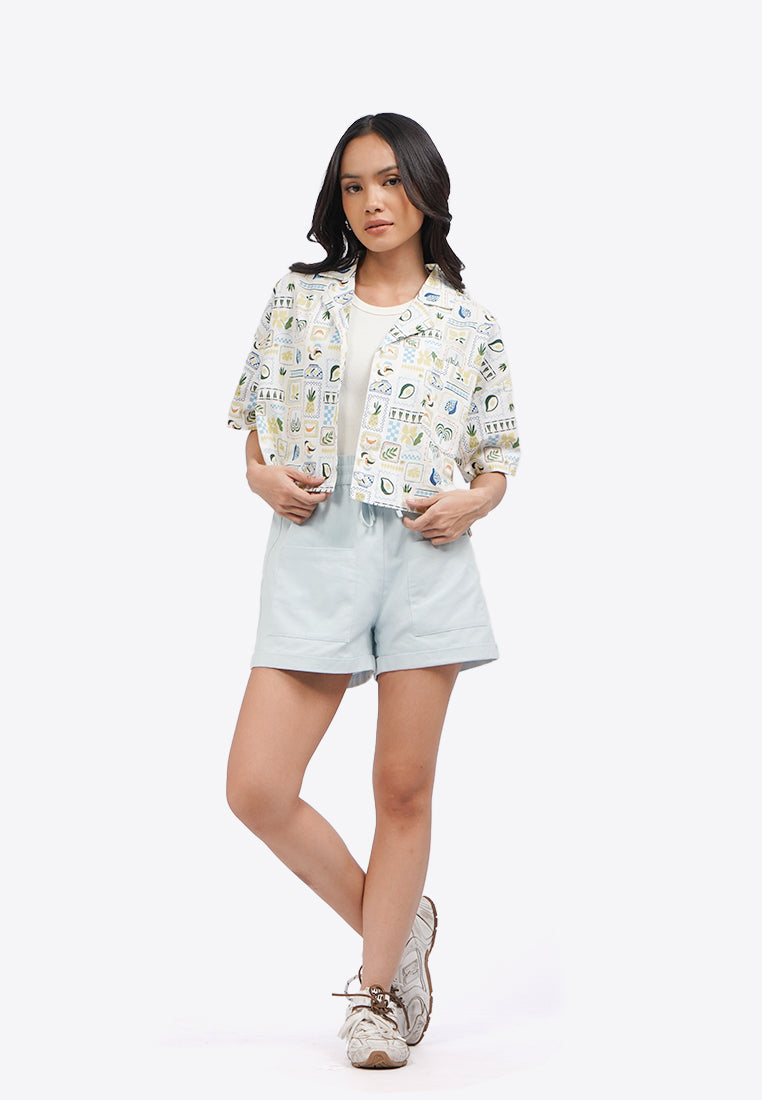 Rami Shorts with Front Pocket L.Blue