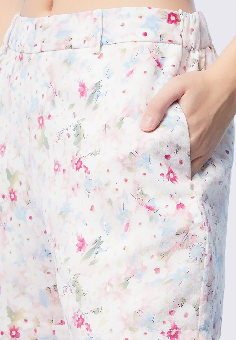 Printed Loose Shorts