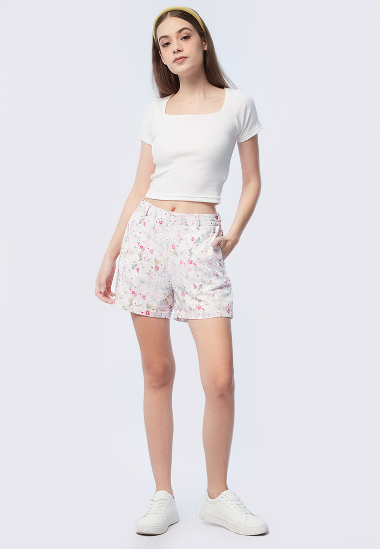 Printed Loose Shorts
