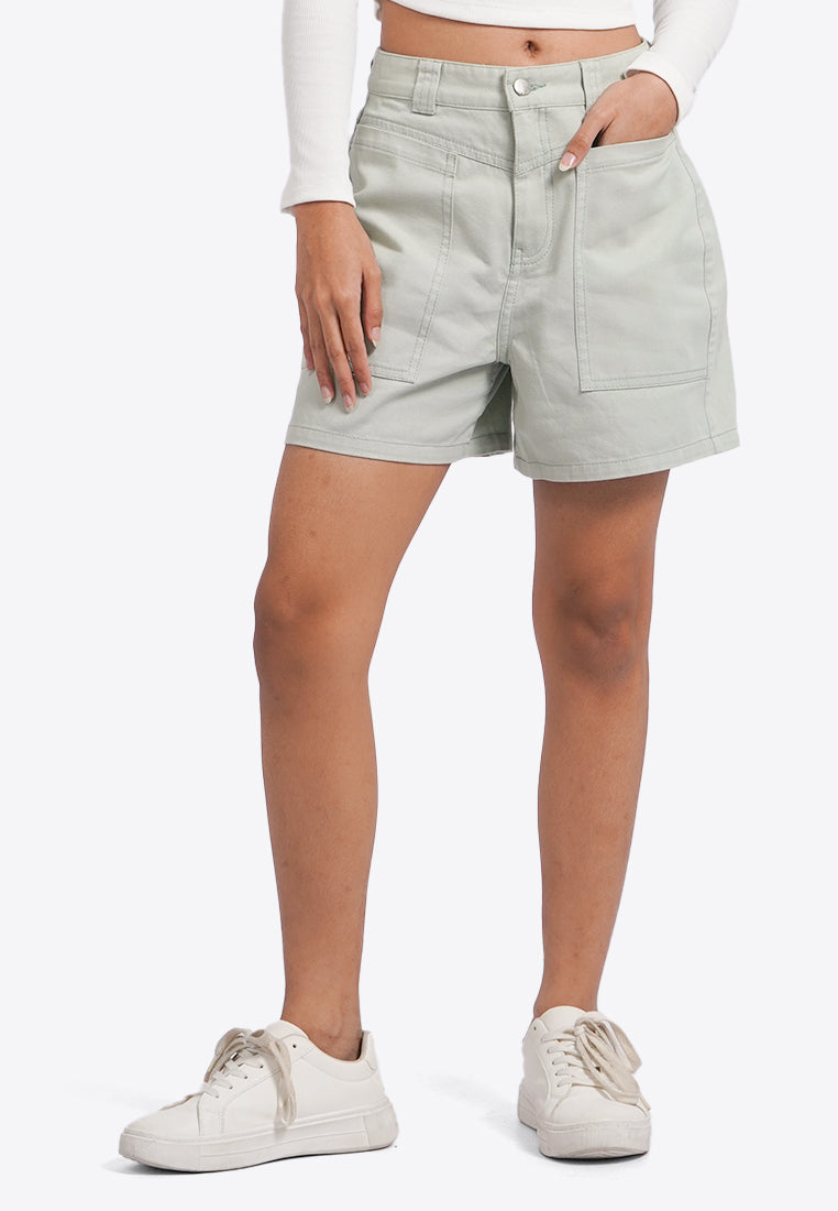 Regular Fit Basic Short Pants