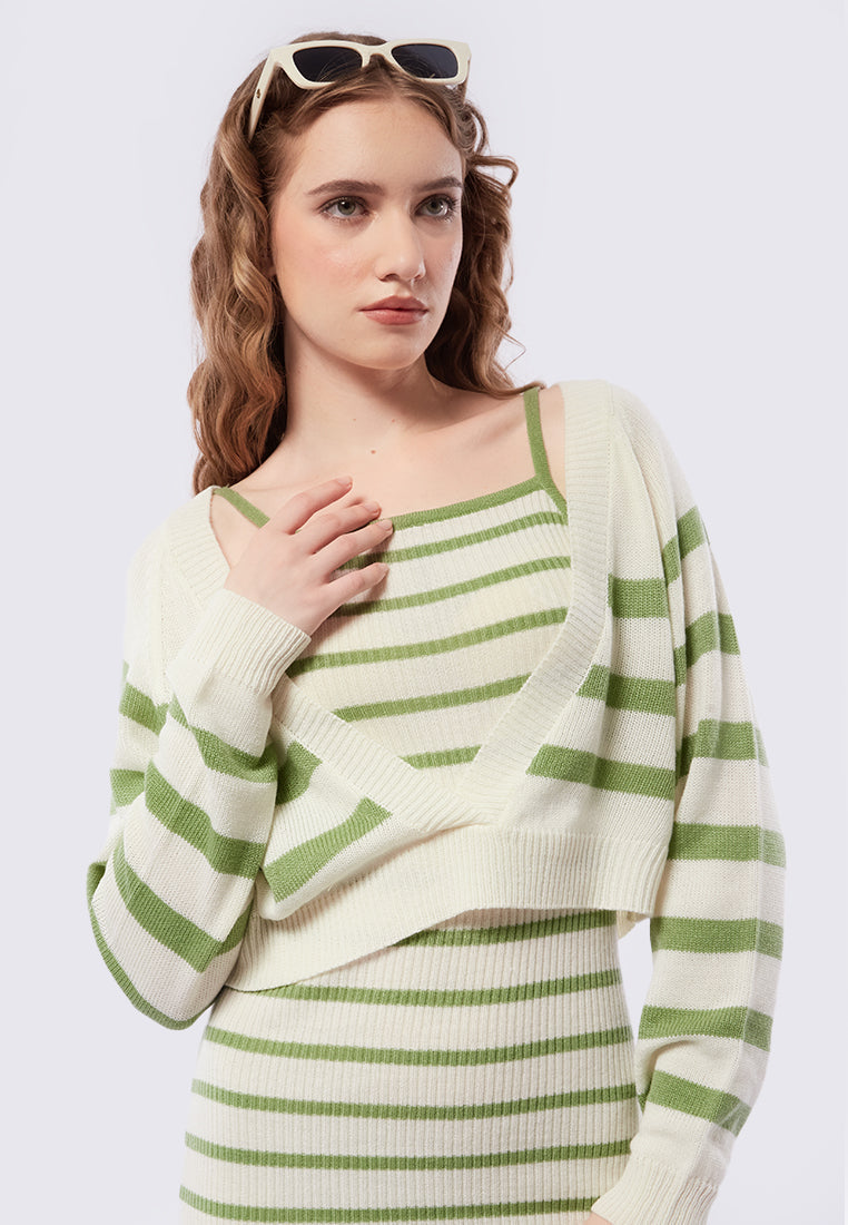Striped Knit Jumper