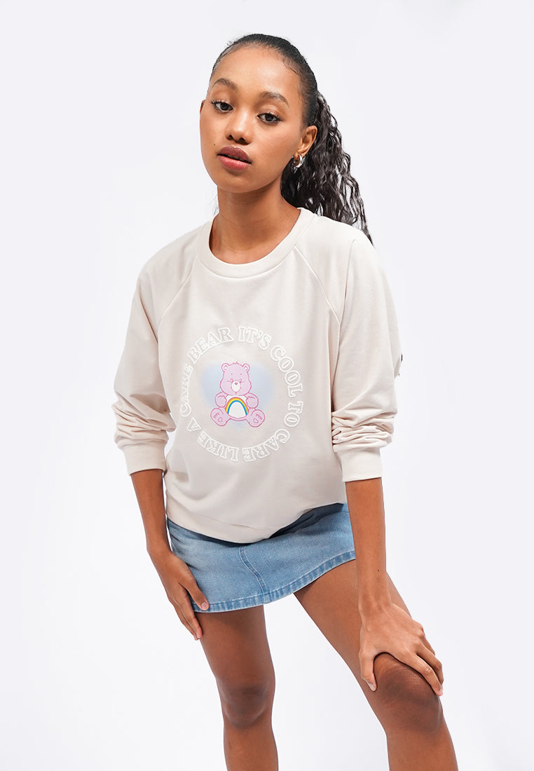 Care Bears Raglan Graphic Sweatshirt