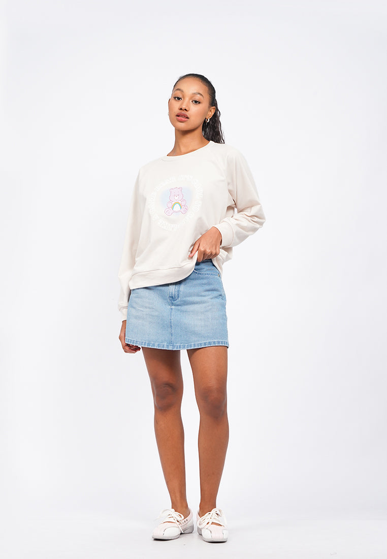 Care Bears Raglan Graphic Sweatshirt
