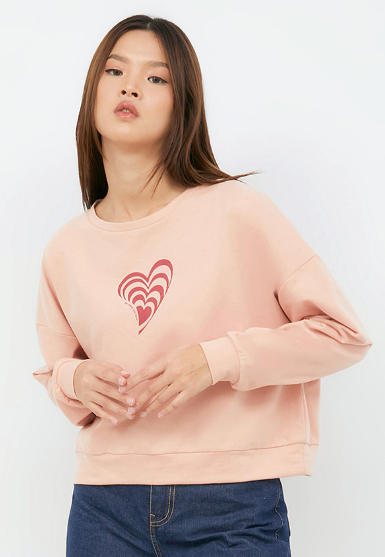 Graphic Loose Sweatshirt