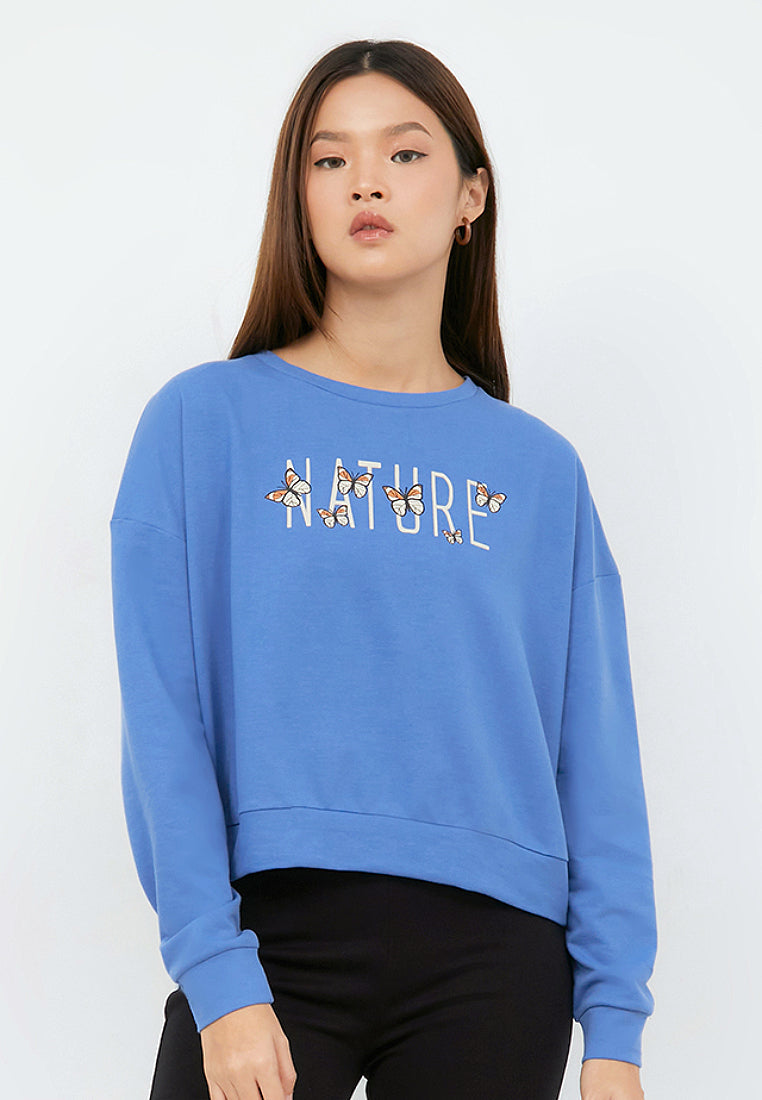 Graphic Loose Sweatshirt