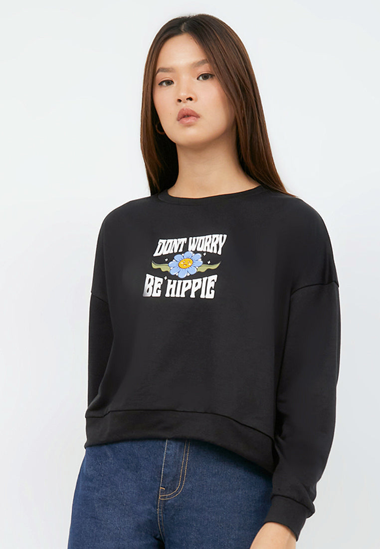 Graphic Loose Sweatshirt