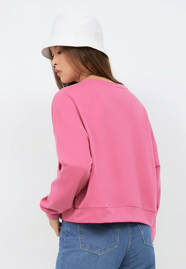 Baggy Sweatshirt with Front Pocket