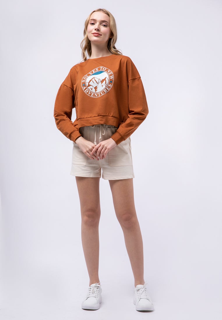 Long Sleeve Graphic Sweatshirt