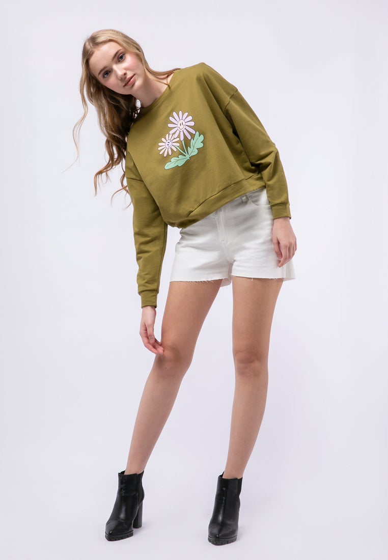 Long Sleeve Graphic Sweatshirt