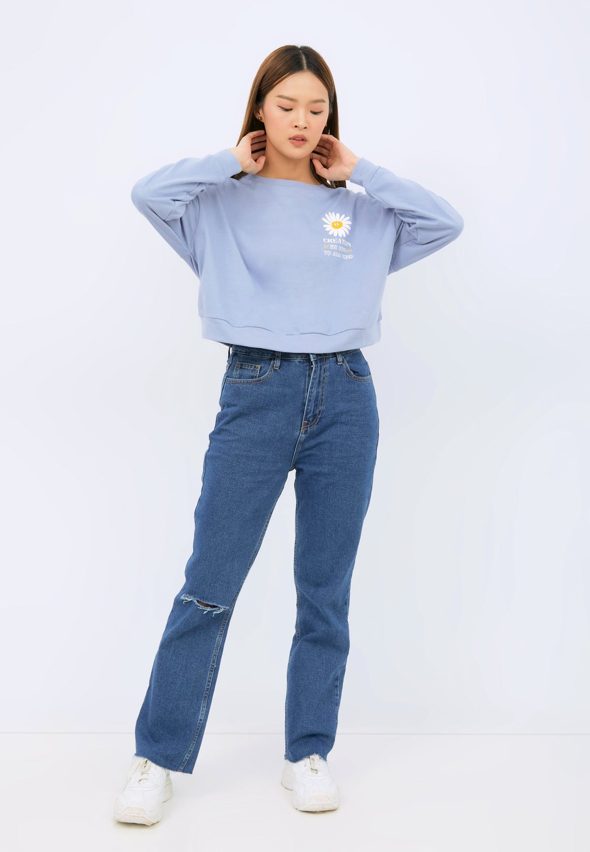 Long Sleeve Graphic Sweatshirt