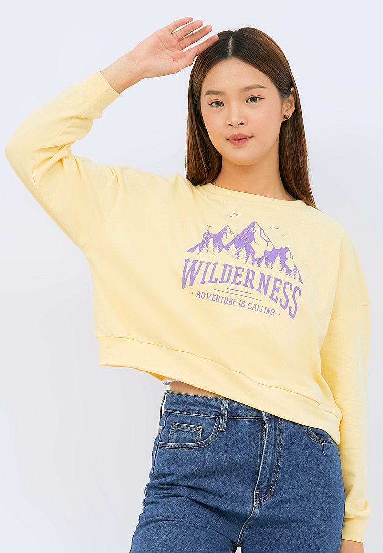 Long Sleeve Graphic Sweatshirt