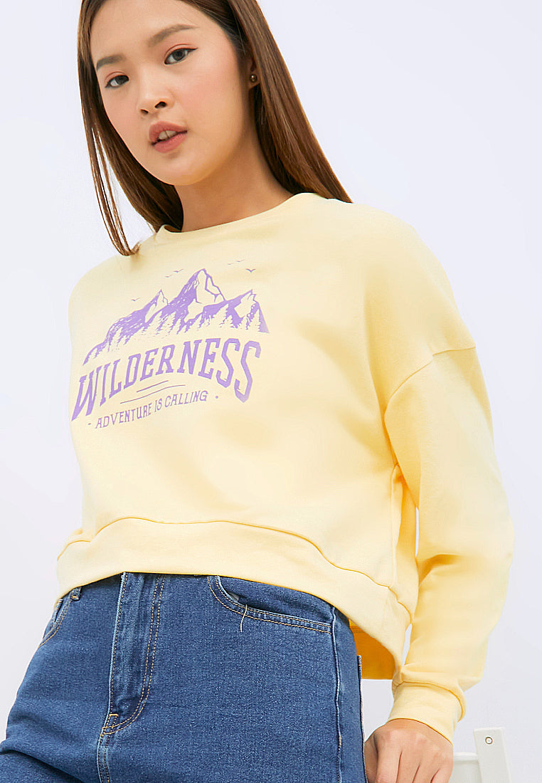 Long Sleeve Graphic Sweatshirt