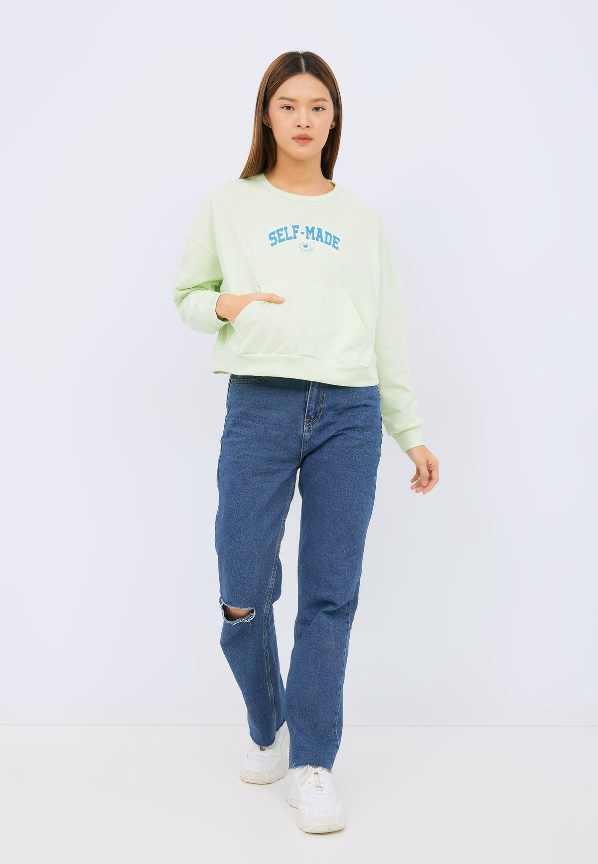 Long Sleeve Graphic Sweatshirt