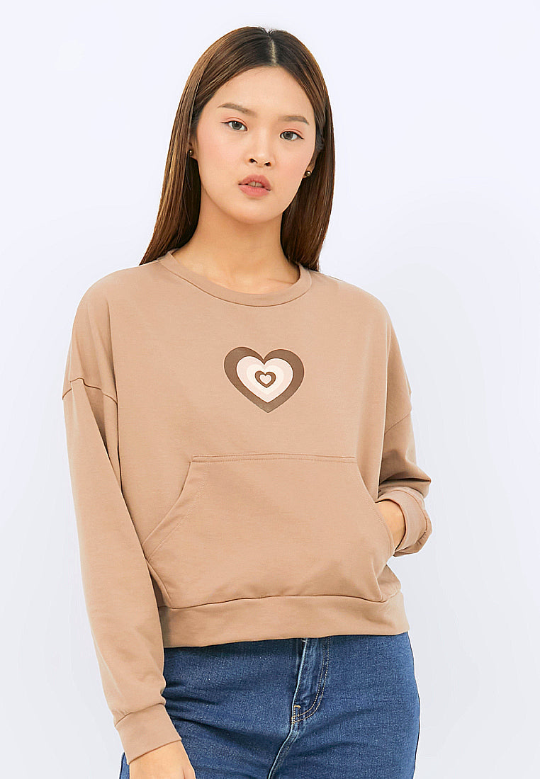Long Sleeve Graphic Sweatshirt