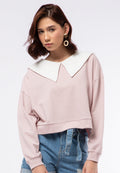 Collared Sweat Top