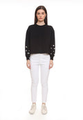 Floral Embroidered Sweatshirt