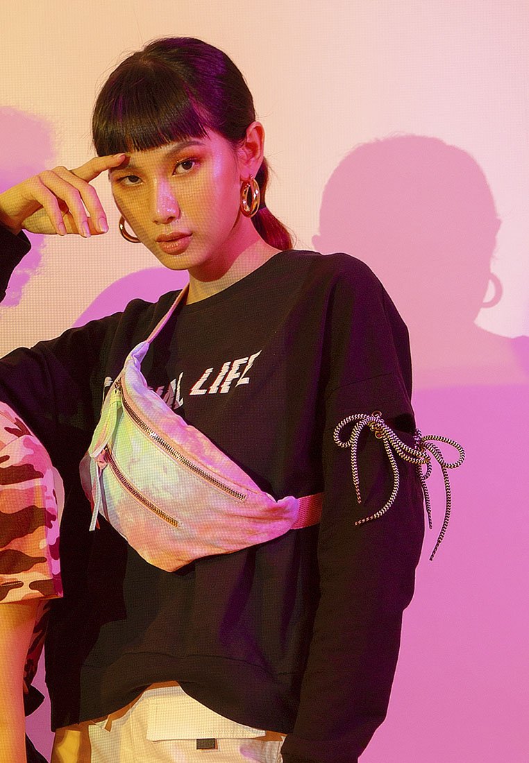 Glitch Printed Sweatshirt
