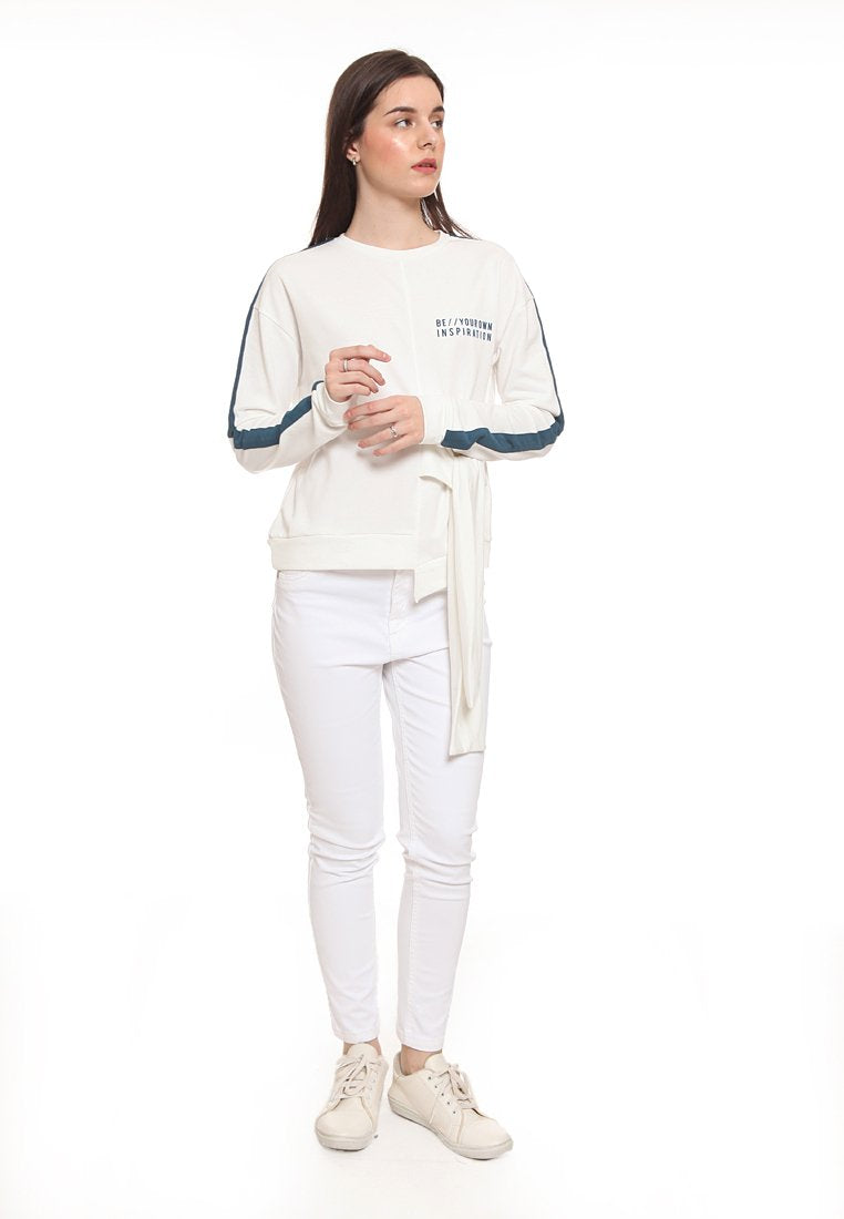 Knotted Sweatshirt