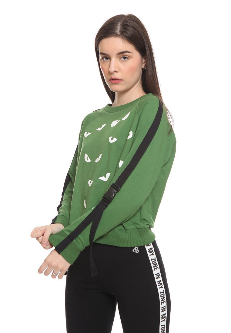 Eyes Printed Sweatshirt