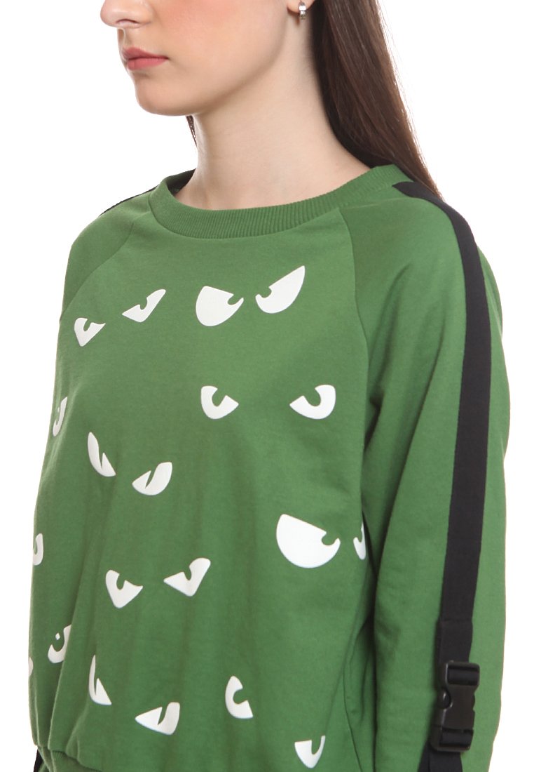 Eyes Printed Sweatshirt