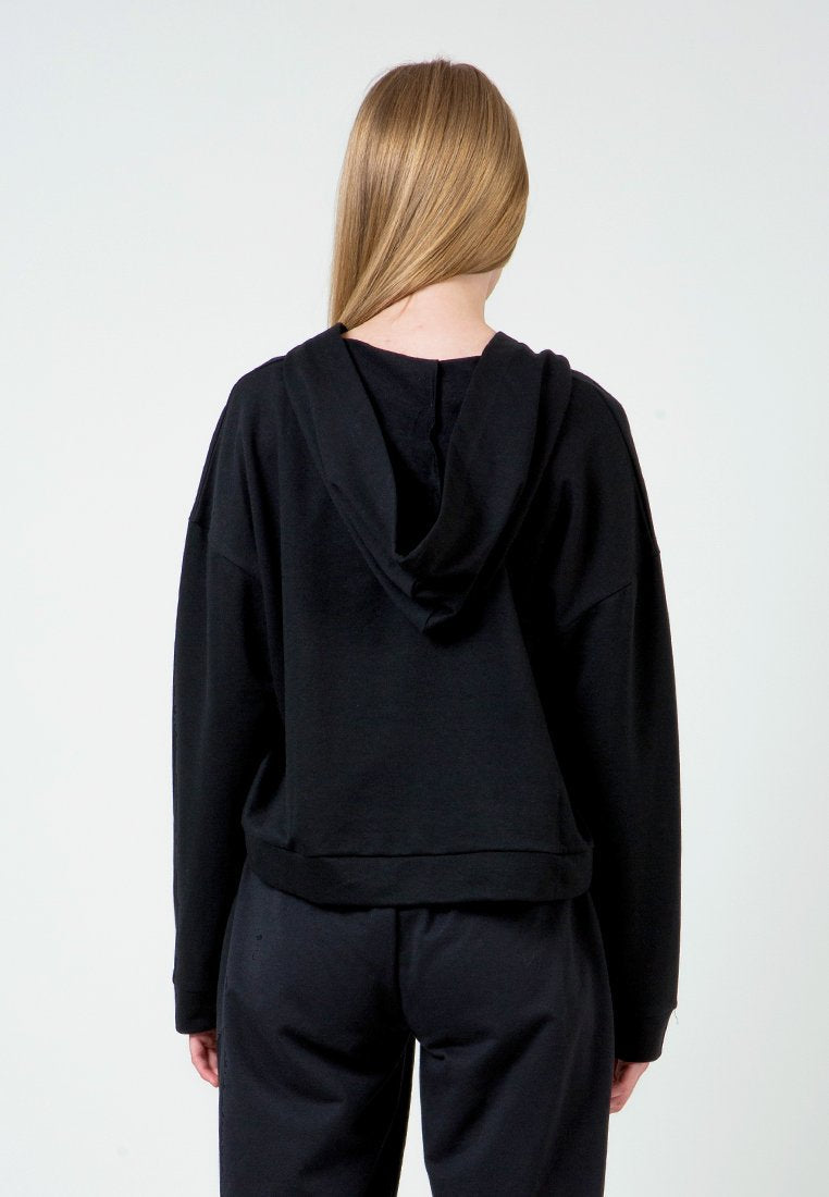 Black Hoodie with lacing