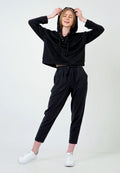 Black Hoodie with lacing