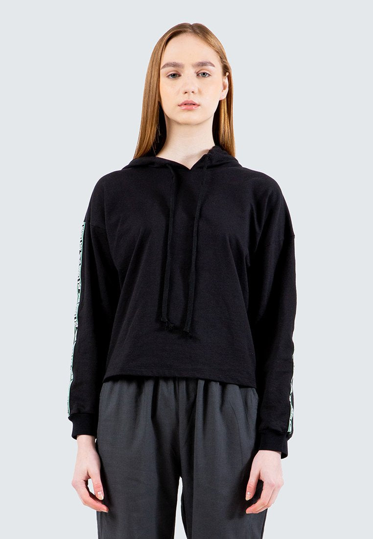 Hoodie with Side Stripe