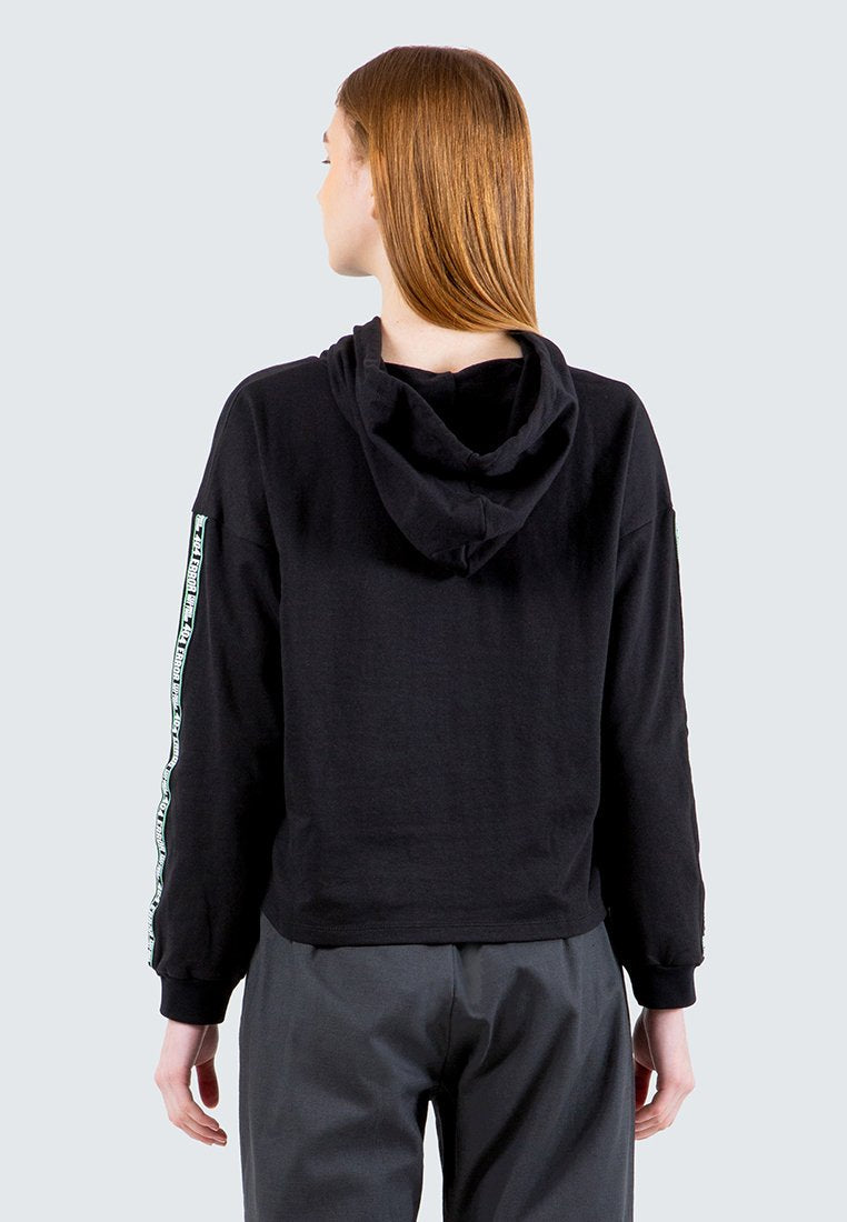 Hoodie with Side Stripe