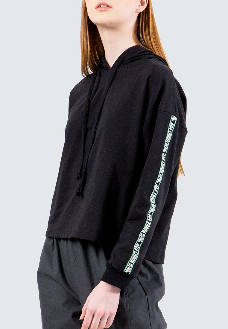 Hoodie with Side Stripe