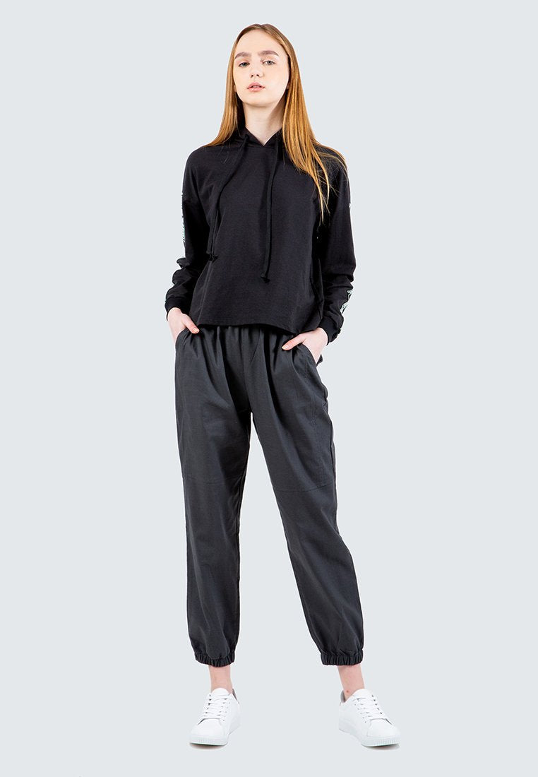 Hoodie with Side Stripe