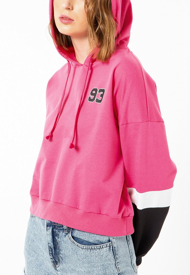 Colorblock Sleeves Hoodie