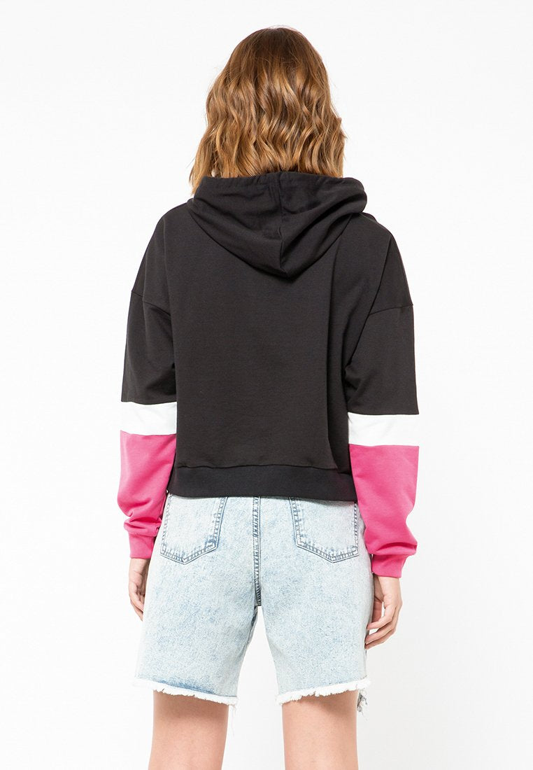 Colorblock Sleeves Hoodie