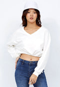 V-neck Sweatshirt