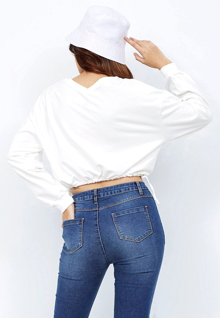 V-neck Sweatshirt