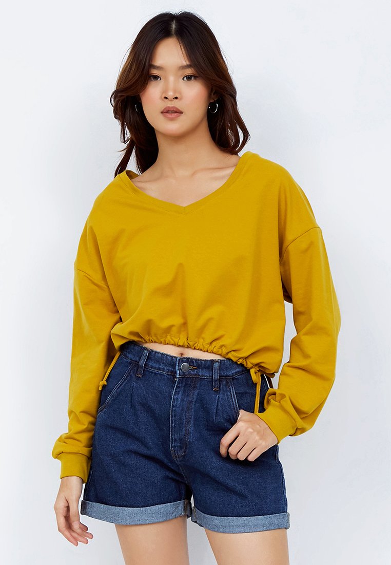 V-neck Sweatshirt