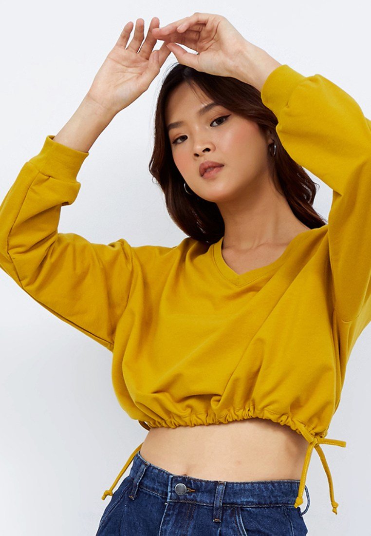 V-neck Sweatshirt