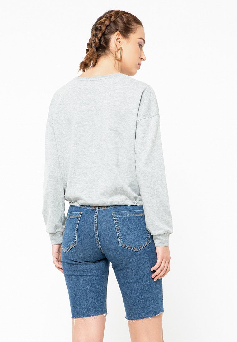 Drawstring Sweatshirt