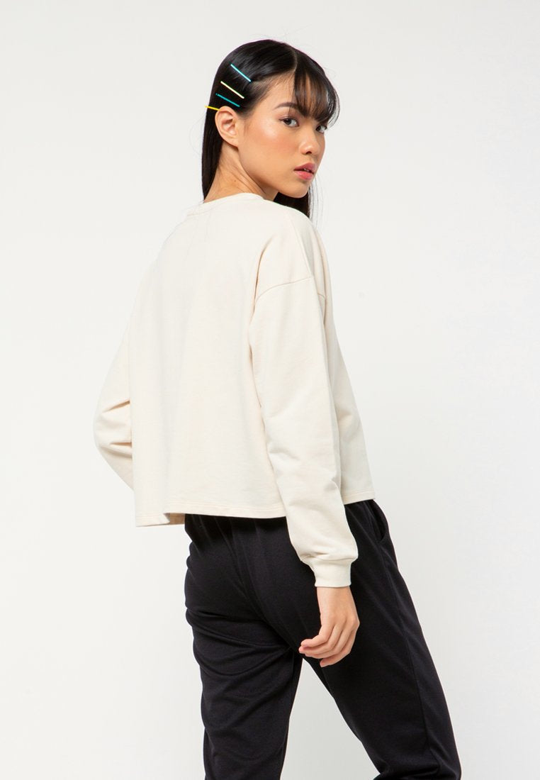 Crop Long Sleeves Sweater