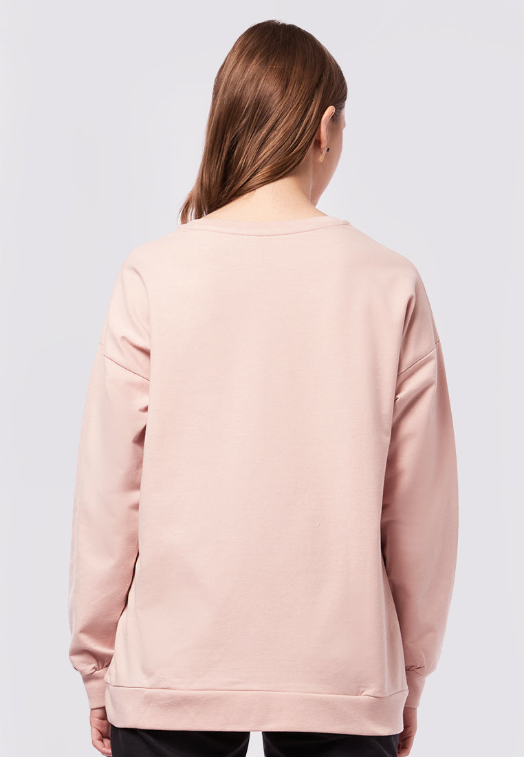 Oversized Long Sleeve Graphic Sweatshirt