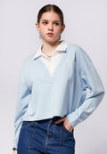 Preppy Polo Sweatshirt