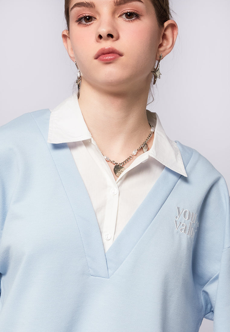 Preppy Polo Sweatshirt