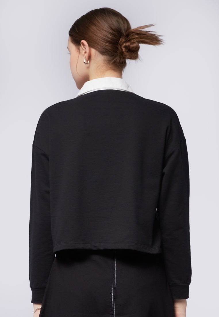 Preppy Polo Sweatshirt