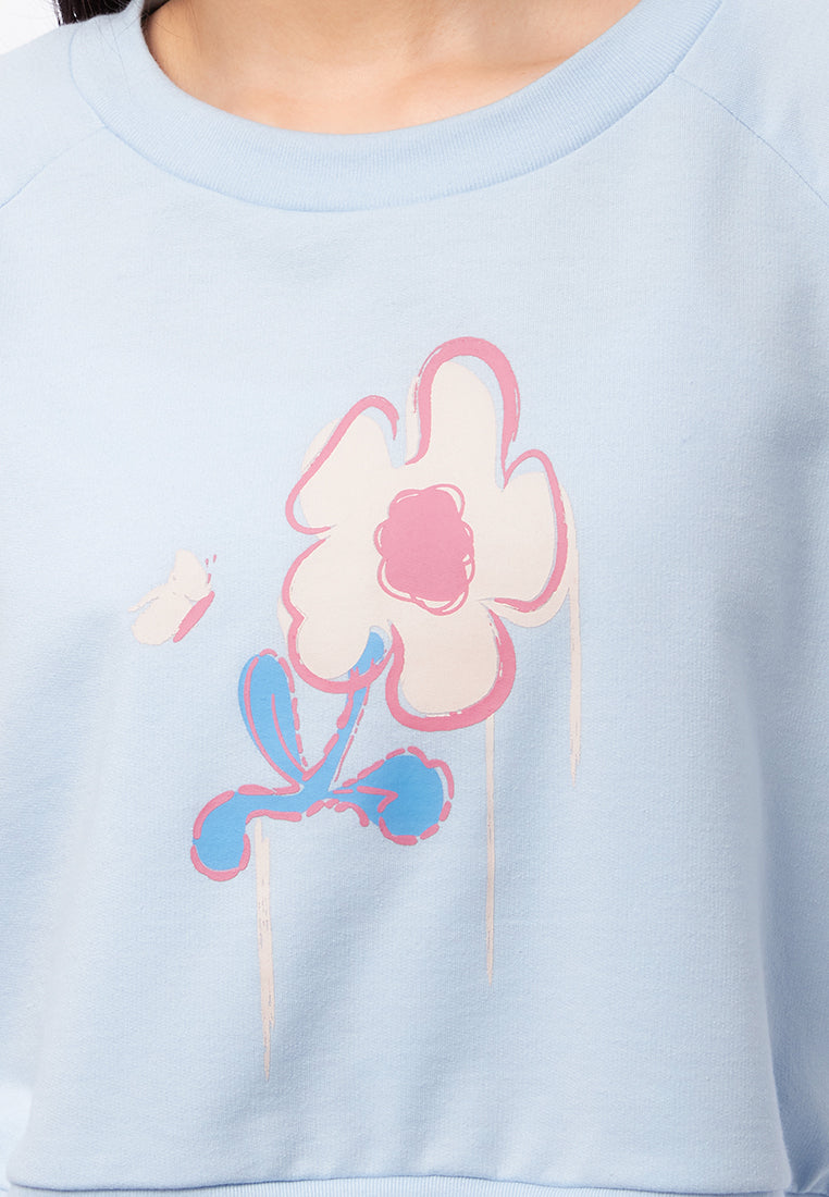Graphic Long Sleeve Sweatshirt